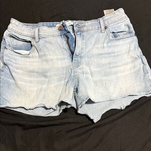 Signature by Levi Strauss Faded Blue Jean Shorts